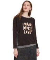 Desigual Zenska dukserica crna 79563