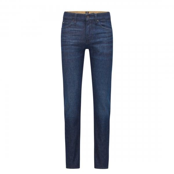 Boss Slim-Fit Jeans In Blue Comfort-Stretch Denim A1108