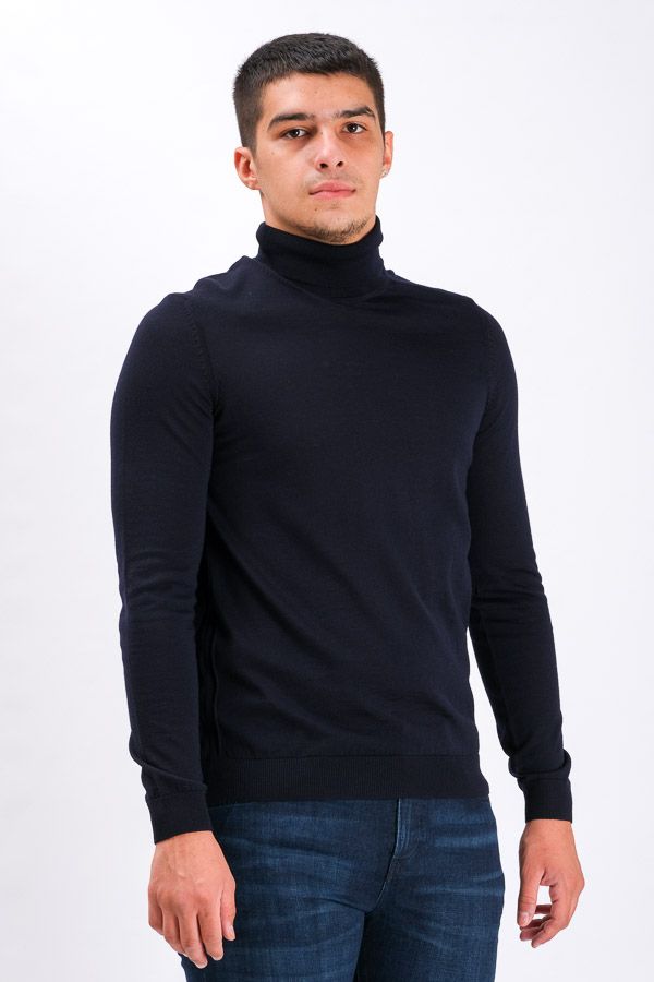 Boss Men'S Sweater Zivago Navy Bluecode A1116