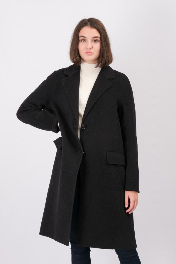 Boss Wool Coat-Black A1158
