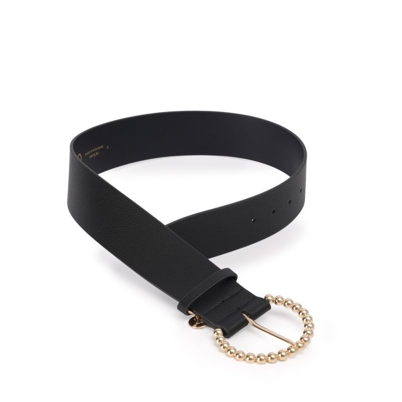 LIU JO Ecs Belt Bustino 5 Cm Black A2880