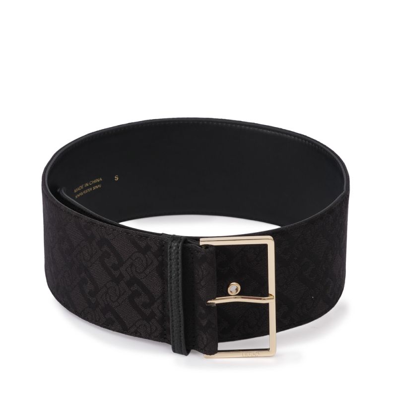 LIU JO Belt Bustino 8 Cm Black A2882