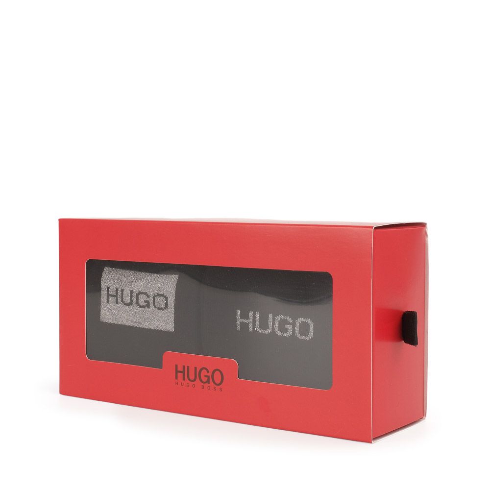 Hugo Hosiery 2P GIFTSET LUREX CC Black B1055