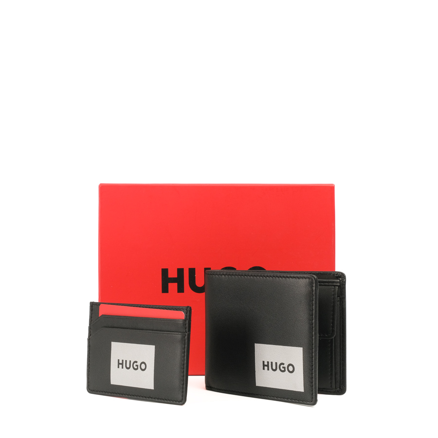 Hugo Small Leather Goods  Gbhm_4 Cc Card Case Black B1208