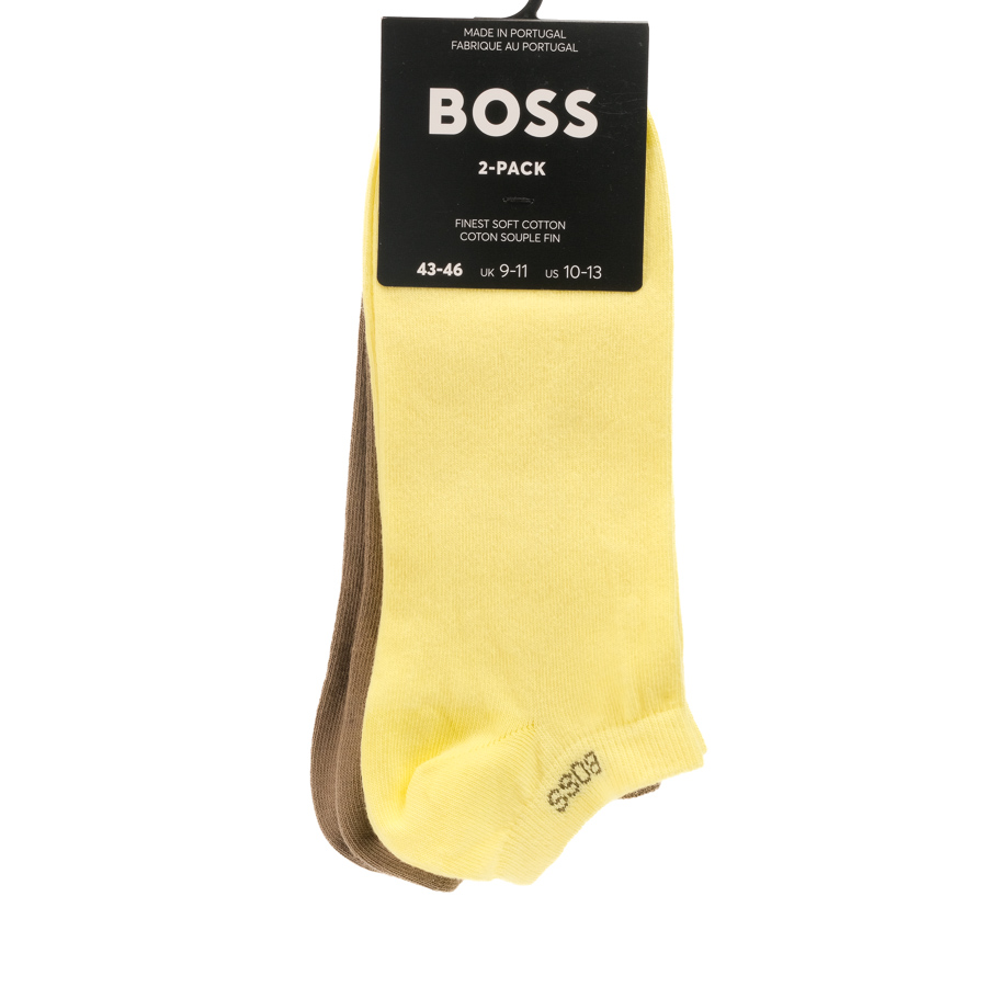 Boss Hosiery  2P As Uni Colors Ccbright Yellow B1393
