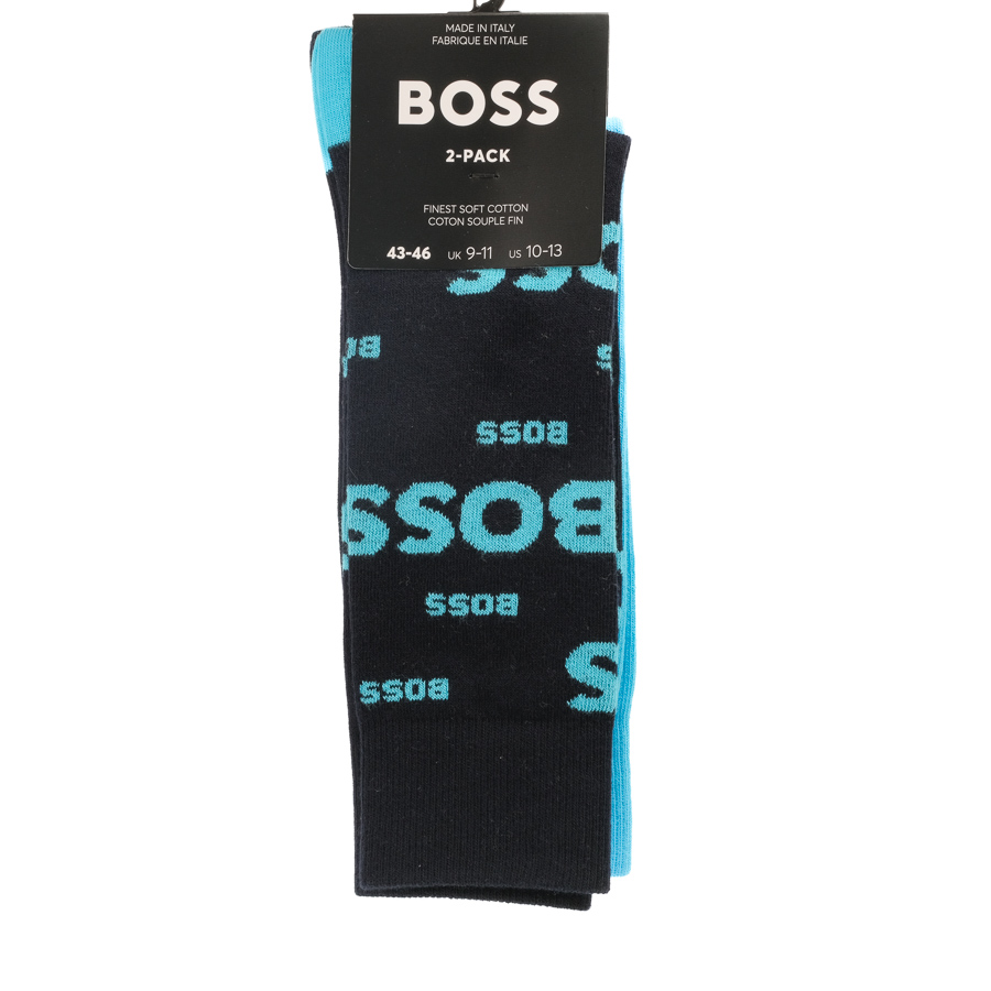 Boss Hosiery  2P Rs Logo Ccdark Blue B1395