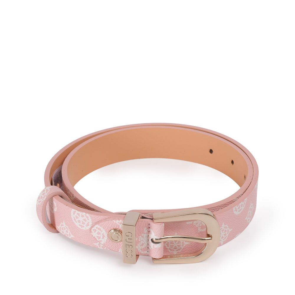 GUESS Briana Belts Pink Logo B4330