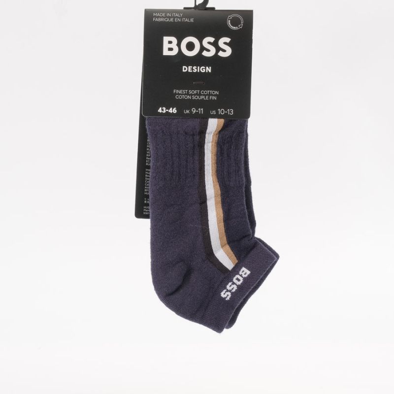 Boss Hosiery  As Rib Stripe Cc Dark Blue C2015