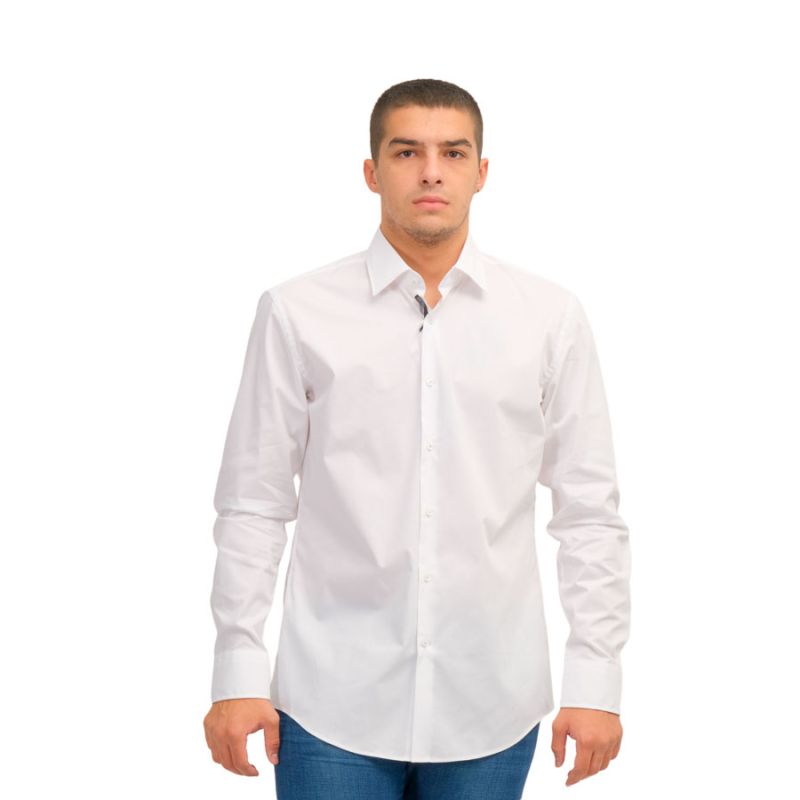 Boss Shirts Slim Fit H-Hank-Kent-C1-214 White C2031