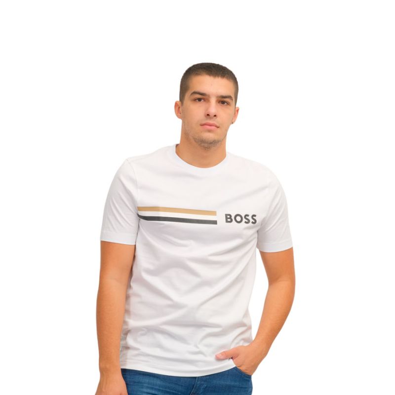 Boss T-Shirt Slim Fit Tessler 177 White C2045