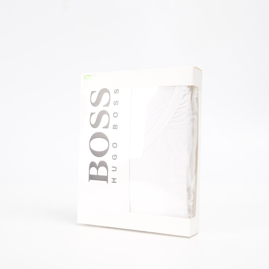 Boss Bodywear Relaxed Fit T-Shirt Vn 2P Co White C2062