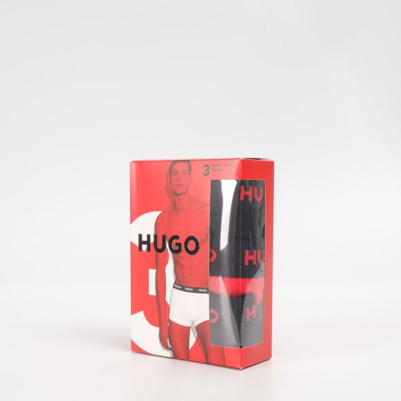 Hugo Bodywear  Trunk Triplet Pack Black C3067
