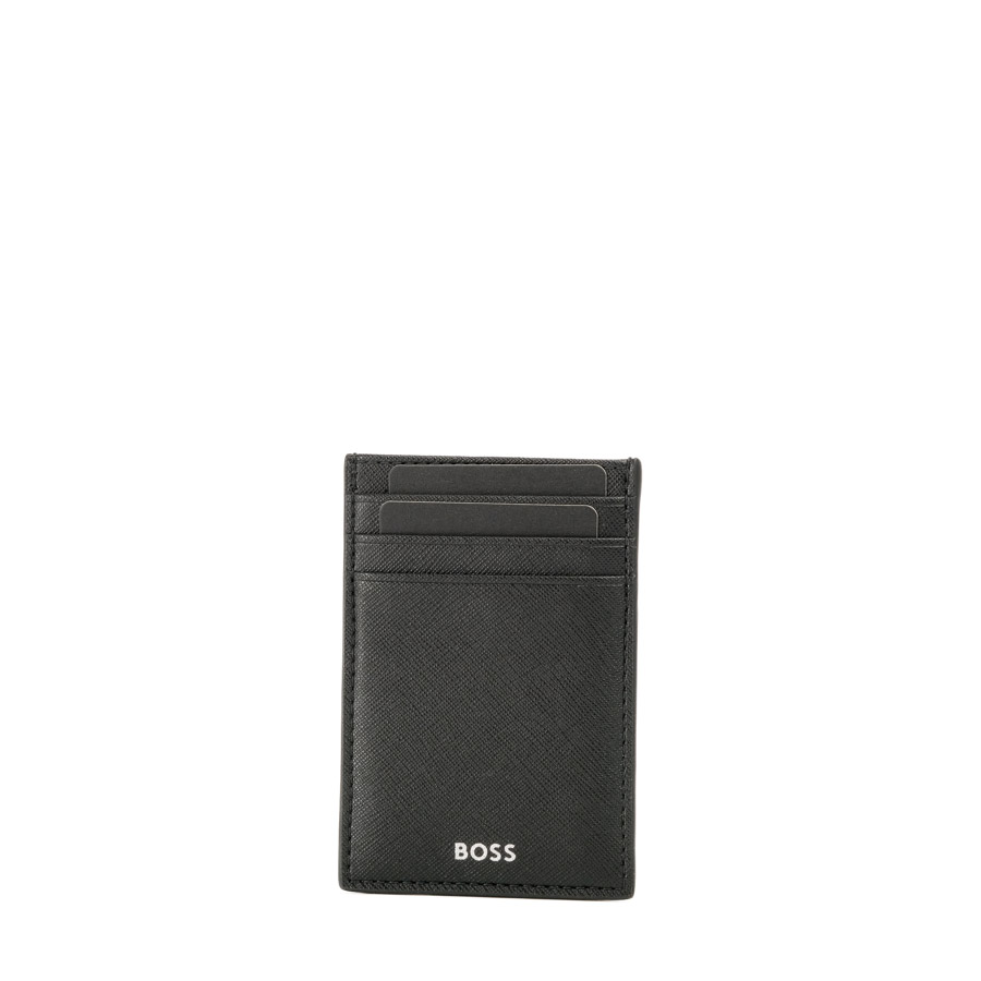 Boss Small Leather Goods Zair Vertical bifold Black C5829