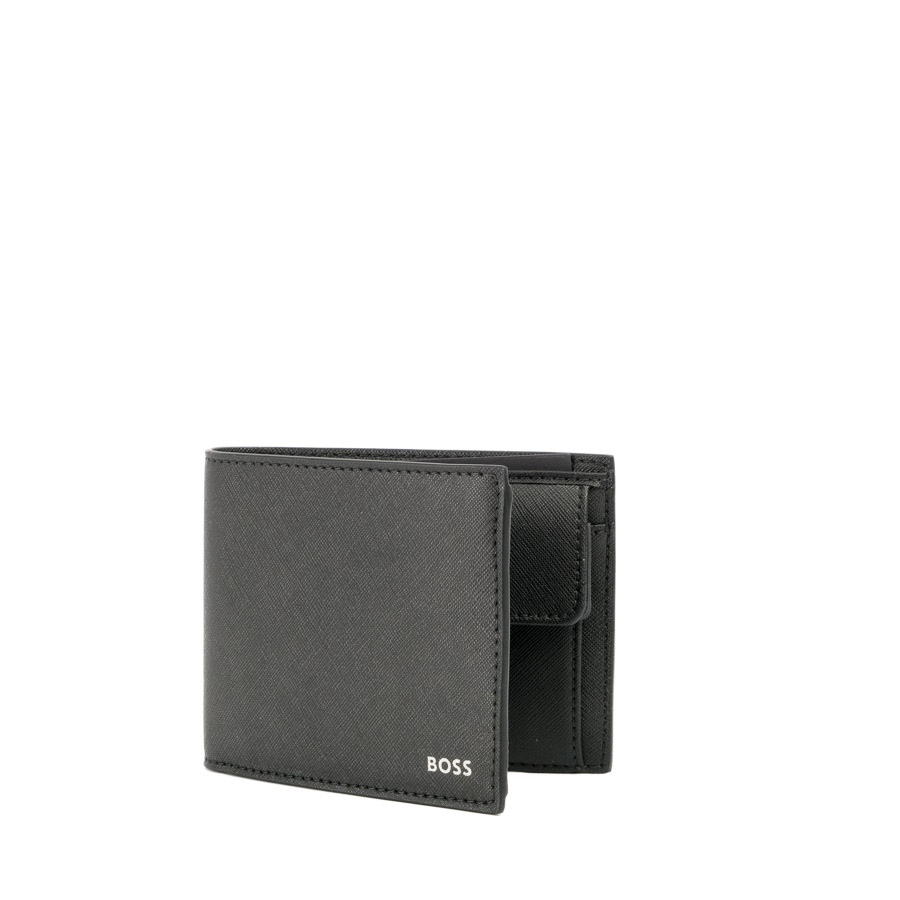 Boss Small Leather Goods Zair Trifold Black C5830