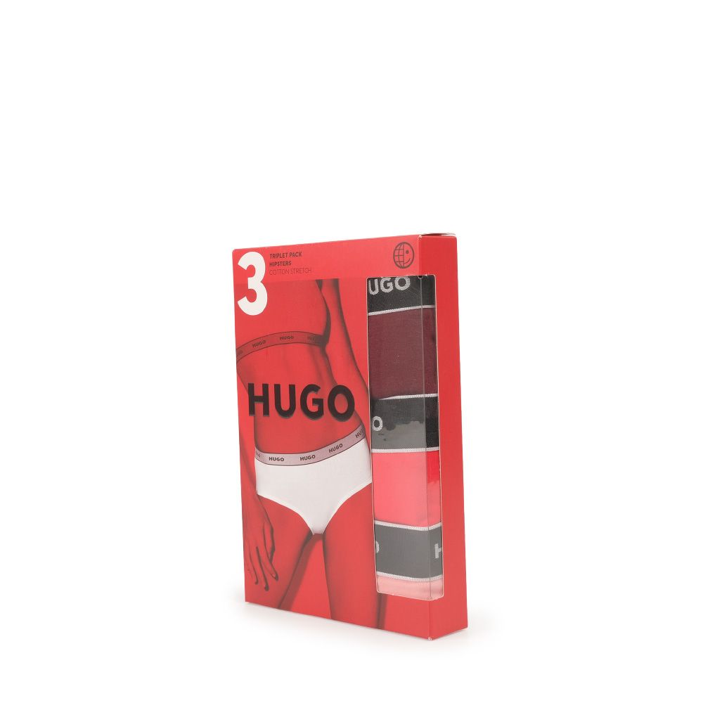 Hugo Bodywear Triplet Hipster Stri Open Miscellaneous C6998