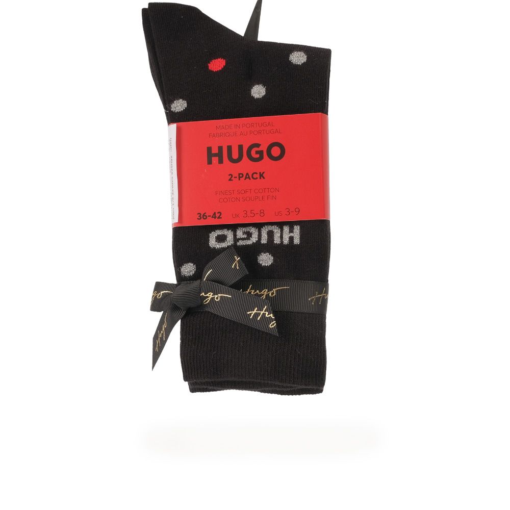 Hugo Hosiery 2P Rs Gift Set W Black C7002