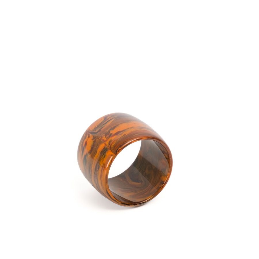 Luisa Spagnoli Bracelet Nagib Marrone Venato C7603