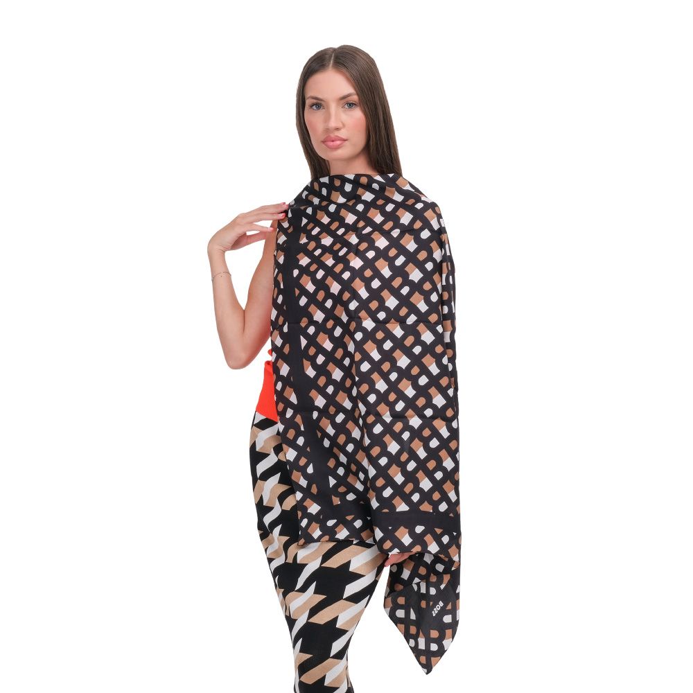 Boss Lainey_1 Scarves Medium Beige D2015