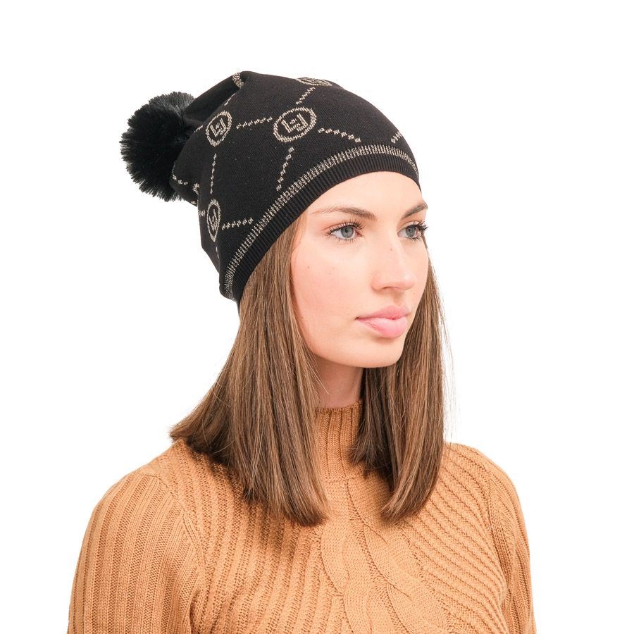LIU JO Cappello Maglia Nero D2900
