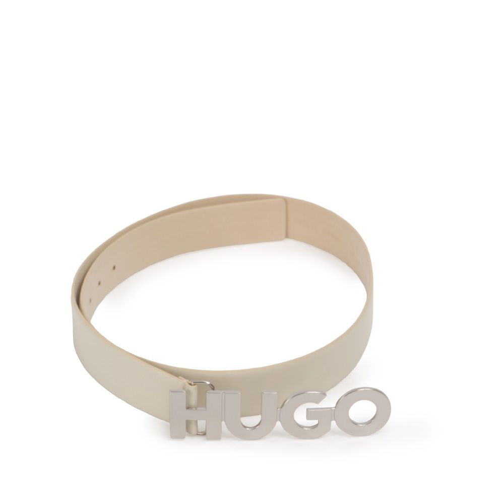 Hugo Zula Belt 3,5cm-ZL Belts Light Beige D3141