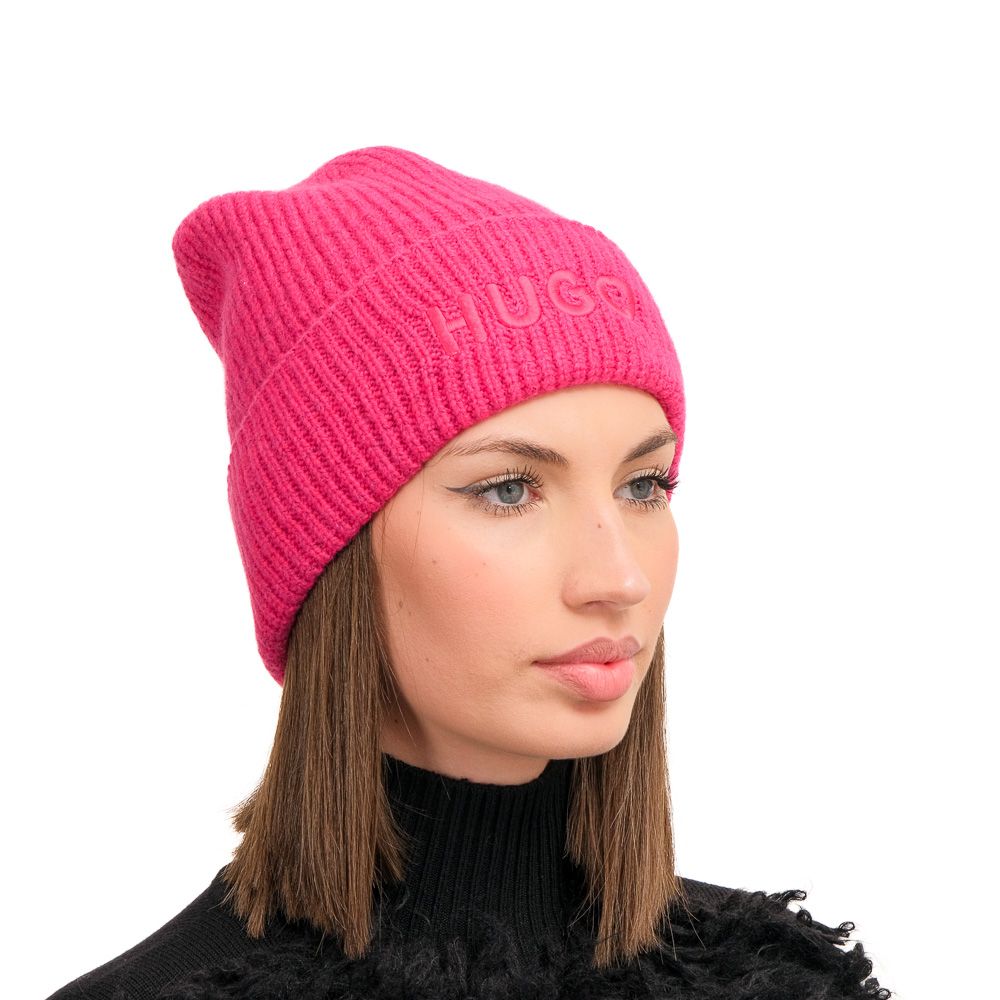 Hugo Social_hat Hats Medium Pink D3169