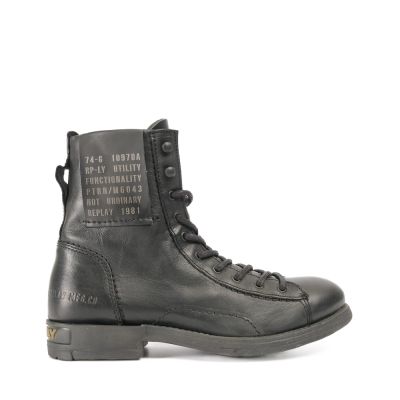 Shoes Boot Black