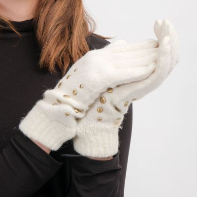 Zenske rukavice bijele