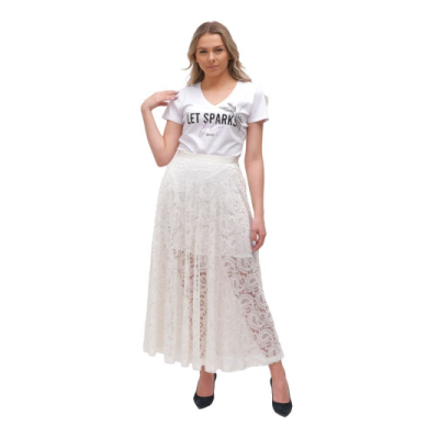 Zenska suknja bijela