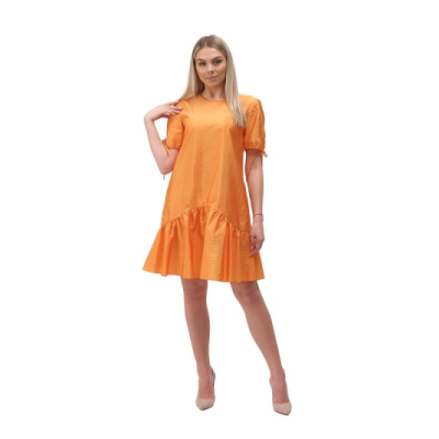 Zenaska haljina narandzast