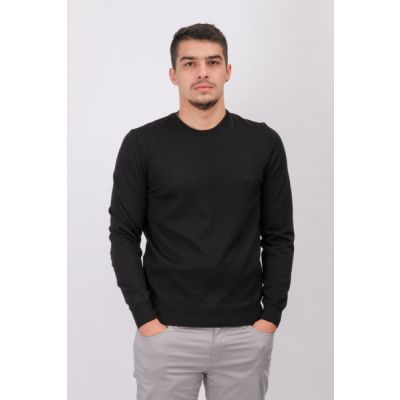 Men'S Sweater Long Sleeve Black