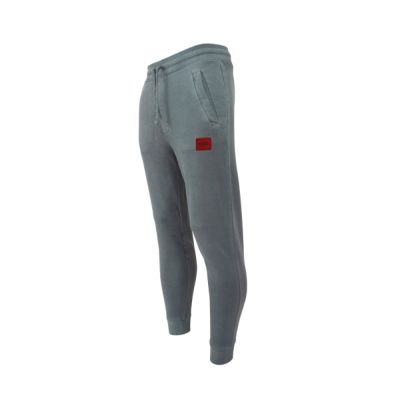 Tracksuit Bottoms In Terry Cotton With Red Logo Labelcuffed Tracksuit Bottoms In Org