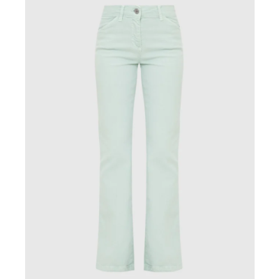 Proibito Boot-Cut Drill Trousers Pink