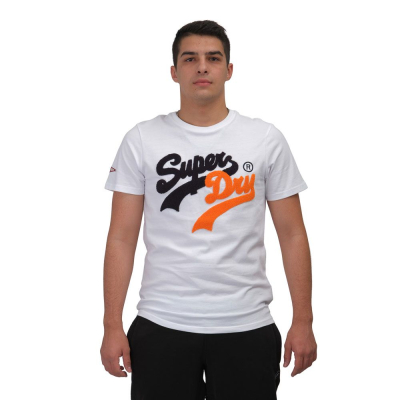 T-Shirt Source Athletic Grey Melange White