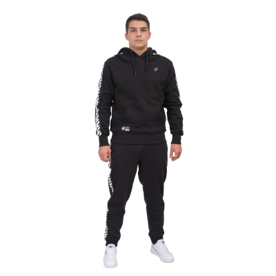 Tracksuit With Code Ribbon Detail Black