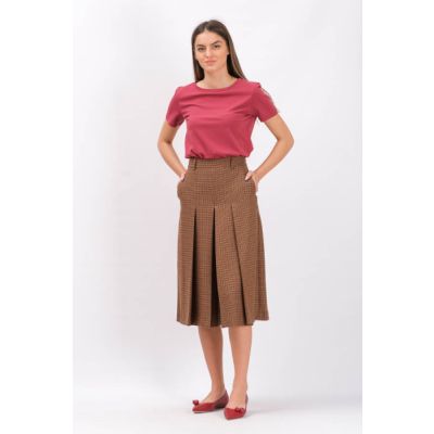 Abbono Fit Skirt/Trousers Caramel