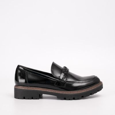 Loafers In Black Color
