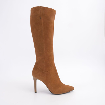 Women'S Suede Boots Camel