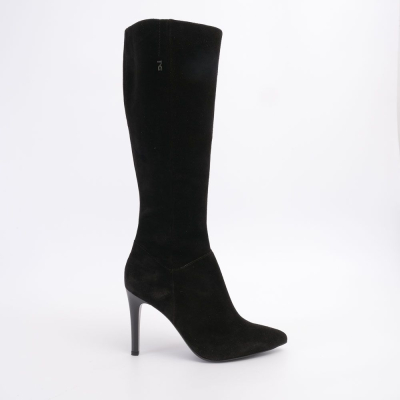 Women'S Suede Boots Black