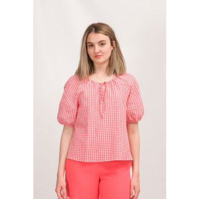 Ferie Hot Pink Patterned Shirt