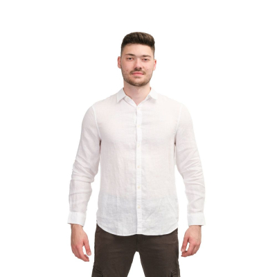 Ls Collins Shirt Pure White