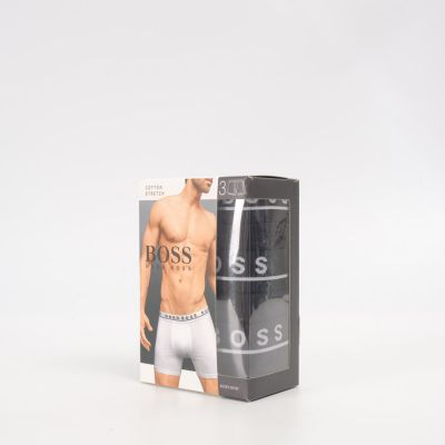 Bodywear  Boxer Brief 3P Co/El White