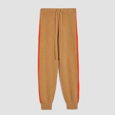 Scilla Knitted Trousers Camel