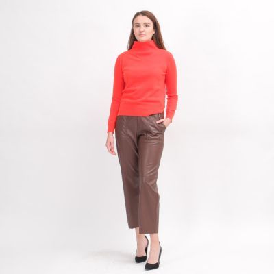 Creativo Jersey Trousers Brown
