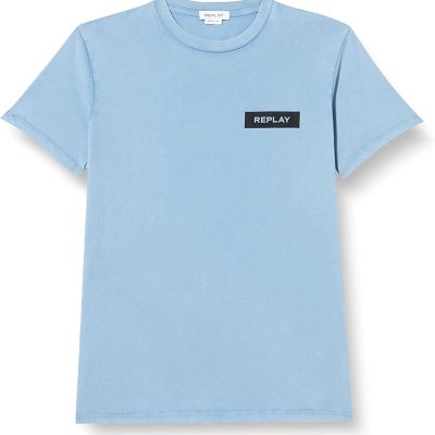 Jersey T-Shirts Grey Blue