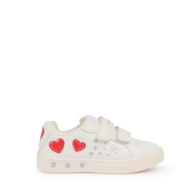 J Skylin Girl Sneakers White/Red