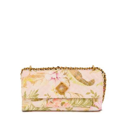 Nerina Convertible Xbody Flap Peach Floral