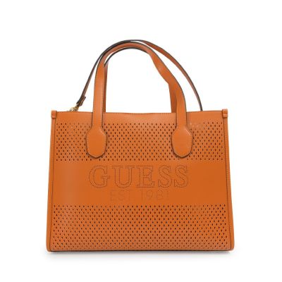 Katey Perf Small Tote Cognac