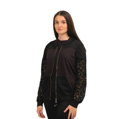 Felpa Aperta  Nero