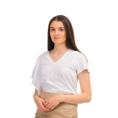 T-shirt Moda M/C Bianco ottico