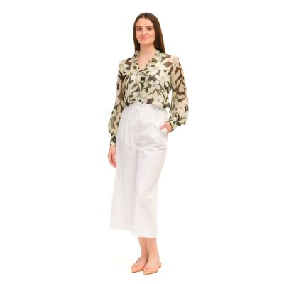 Pantalone lungo Bianco